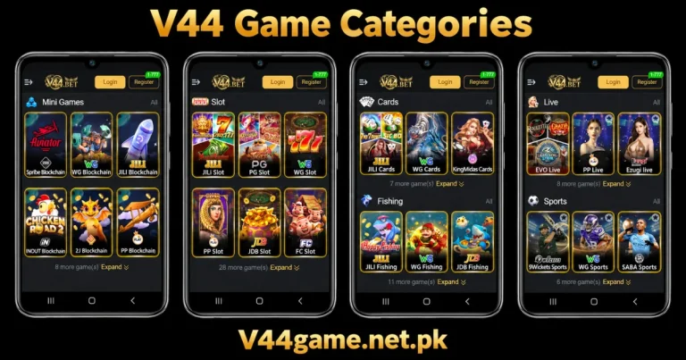 The V44 Game Categories